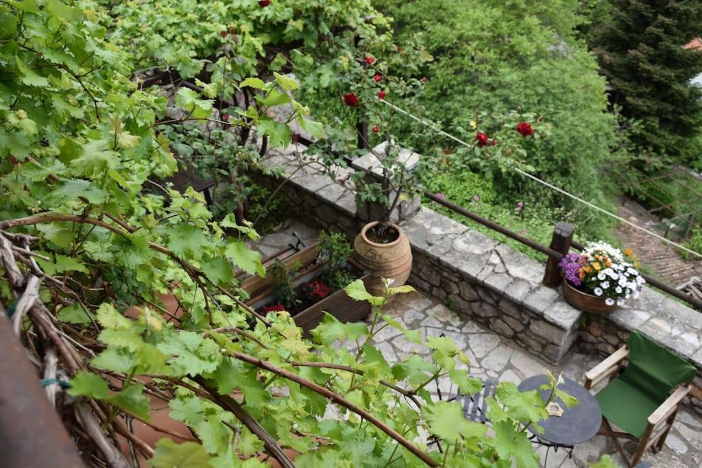 Villa Μικρή Πέτρινη Μεζονέτα 2 Lílaia Exterior foto